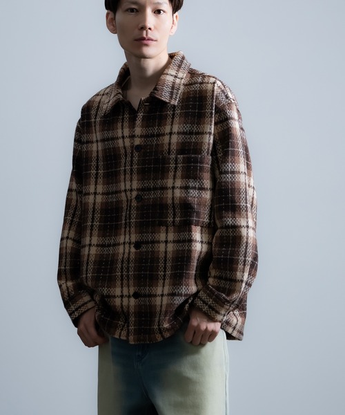 improves（インプローブス）の「ビッグシルエット チェックカバーオール（ブルゾン・メンズ・C/A・MEDIUM/SMALL/LARGE）」の7枚目の写真