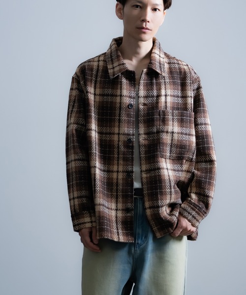 improves（インプローブス）の「ビッグシルエット チェックカバーオール（ブルゾン・メンズ・C/A・MEDIUM/SMALL/LARGE）」の8枚目の写真