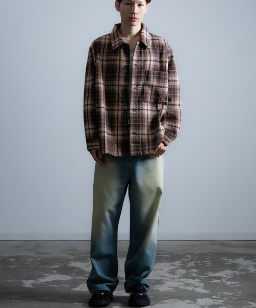 improves（インプローブス）の「ビッグシルエット チェックカバーオール（ブルゾン・メンズ・C/A・MEDIUM/SMALL/LARGE）」の10枚目の写真