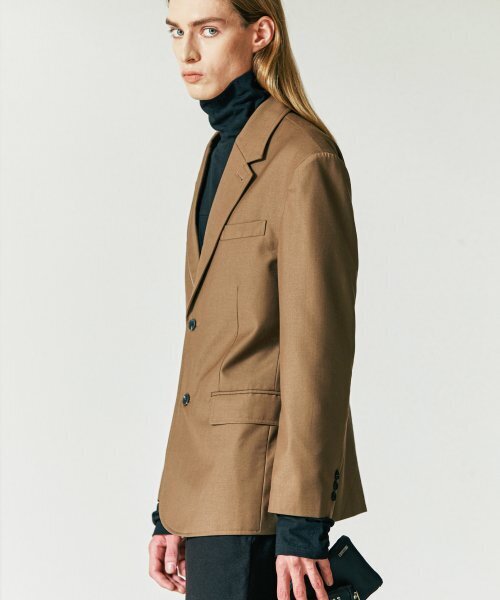 S SY(エスエスワイ)の「ハーフステッチブレザー ブラウン(テーラードジャケット・メンズ・その他・LARGE/MEDIUM/SMALL)」の4枚目の写真