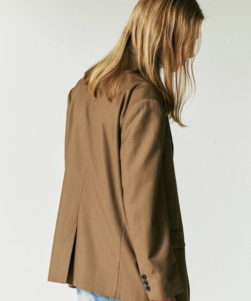 S SY(エスエスワイ)の「ハーフステッチブレザー ブラウン(テーラードジャケット・メンズ・その他・LARGE/MEDIUM/SMALL)」の6枚目の写真