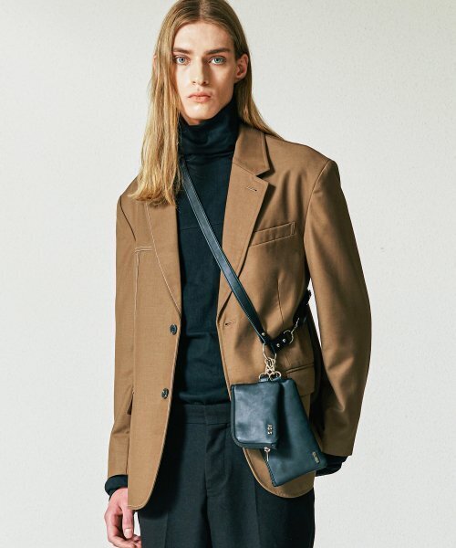 S SY(エスエスワイ)の「ハーフステッチブレザー ブラウン(テーラードジャケット・メンズ・その他・LARGE/MEDIUM/SMALL)」の7枚目の写真