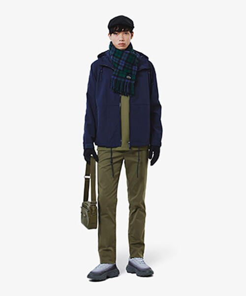 LACOSTE(ラコステ)の「ベーシックコットンハンチング(ハンチング/ベレー帽・メンズ・ブラック/ネイビー/ベージュ・58cm)」の10枚目の写真