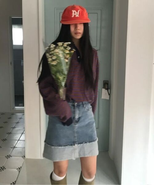 WMC(ダブリューエムシー)の「ストライプラグビーTシャツ_IVORY(ポロシャツ・レディース・アイボリー・SMALL/MEDIUM/LARGE)」の4枚目の写真