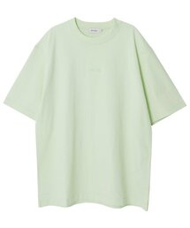 MAYOL（マイヨール）の「ロゴ刺繍半袖クルーネック_ミント（Tシャツ/カットソー）」