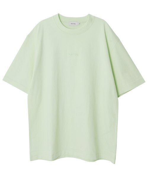 MAYOL(マイヨール)の「ロゴ刺繍半袖クルーネック_ミント(Tシャツ/カットソー・メンズ・その他・X-LARGE)」の1枚目の写真