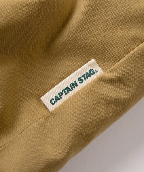 CAPTAIN STAG(キャプテンスタッグ)の「【76】【CAPTAIN STAG/キャプテンスタッグ】ワンポイント刺繍 ワッシャー加工 中綿 フードジャケット/マウンテンパーカー/ドローコード付(マウンテンパーカー・メンズ・カーキ/ブラック/ネイビー/ベージュ・XL/L/M)」の10枚目の写真