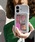 UNiCASE�i���j�P�[�X�j�́uMag Peek Pouch �|�[�` MagSafe�Ή� �������� ������ �K�`���l�� �R�X�� iPhone17 17Pro 17e iPhone16 15�i�X�}�z�O�b�Y�j�v�b�V���o�[