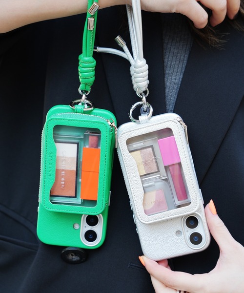 Mag Peek Pouch ポーチ MagSafe対応 小物入れ 推し活 ガチャ詰め