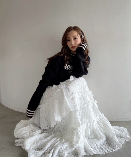 Rosy luce（ロージールーチェ）の「TULLE FLARED SKIRT（チュール