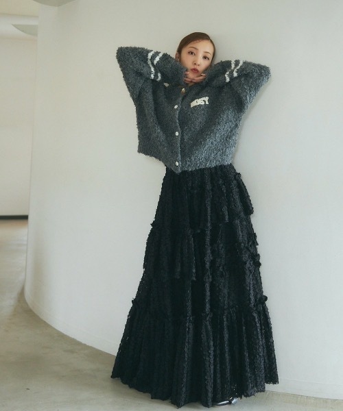Rosy luce（ロージールーチェ）の「TULLE FLARED SKIRT（チュール