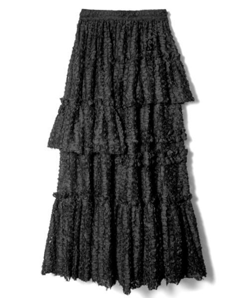 Rosy luce（ロージールーチェ）の「TULLE FLARED SKIRT（チュール