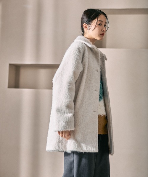 セール】シャギーミドルコート 612813（その他アウター）｜LEPSIM