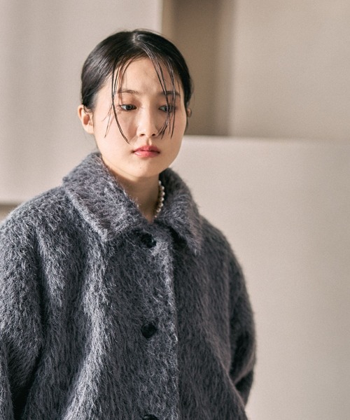 セール】シャギーミドルコート 612813（その他アウター）｜LEPSIM