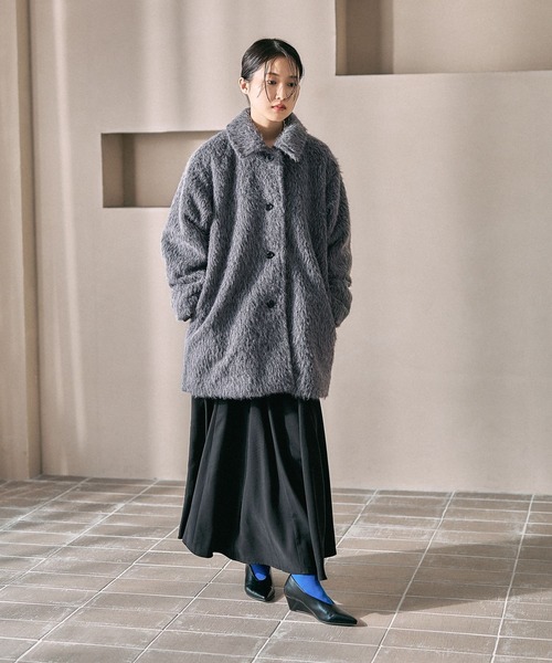 セール】シャギーミドルコート 612813（その他アウター）｜LEPSIM