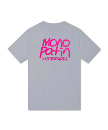 monopatin x Hej t shirt - quiet gray