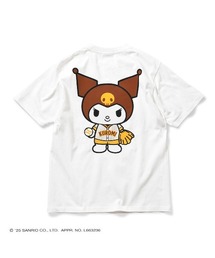 サンリオキャラクターズ × ホームゲーム [HOMEGAME] - クロミ 半袖 Tシャツ [KUROMI UNIFORM TEE WHITE HG2501103]