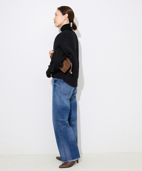 セール】ウォッシャブルタートルニット（ニット/セーター）｜SLOBE