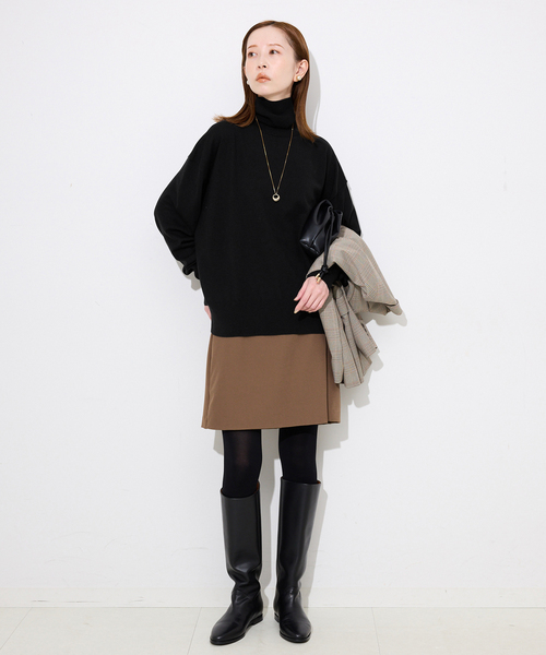 お正月セール♡イエナ　大人気の即完売タートルニット セール】ウォッシャブルタートルニット（ニット/セーター）｜SLOBE