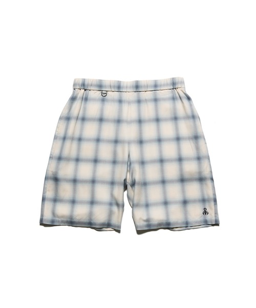 SOPHNET.（ソフネット）の「DRAPE EASY SHORTS（その他パンツ・メンズ・オフホワイト/ブラック・3/2/1/4/5）」の2枚目の写真
