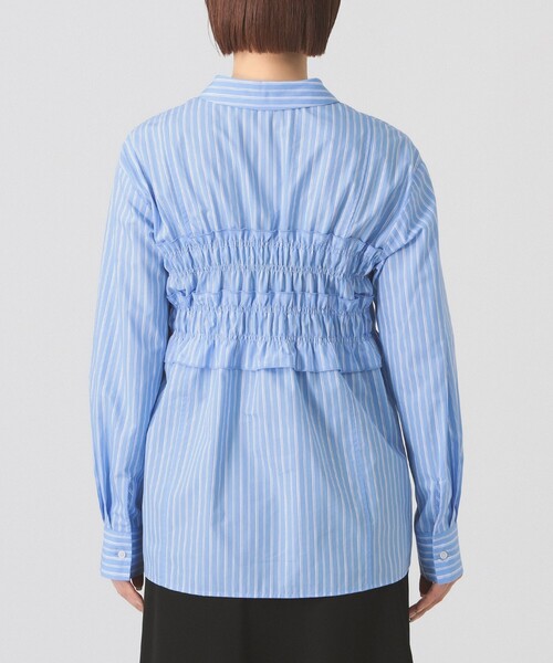 Ray BEAMS（レイビームス）の「ビスチェ シャーリング シャツ（シャツ/ブラウス・レディース・ブルー系その他2/ホワイト・ONE SIZE）」の13枚目の写真