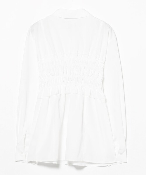 Ray BEAMS（レイビームス）の「ビスチェ シャーリング シャツ（シャツ/ブラウス・レディース・ブルー系その他2/ホワイト・ONE SIZE）」の19枚目の写真