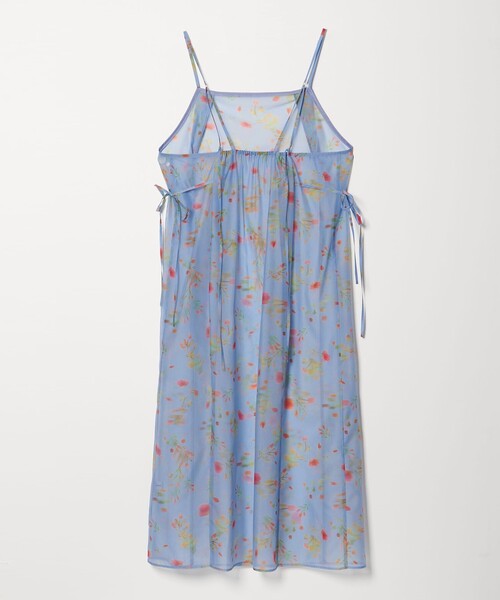 EMMEL REFINES（エメルリファインズ）の「＜EMMEL REFINES＞EM フラワープリント シアー キャミ ワンピース（ワンピース・レディース・ライトブルー/ブラック・M/S）」の11枚目の写真