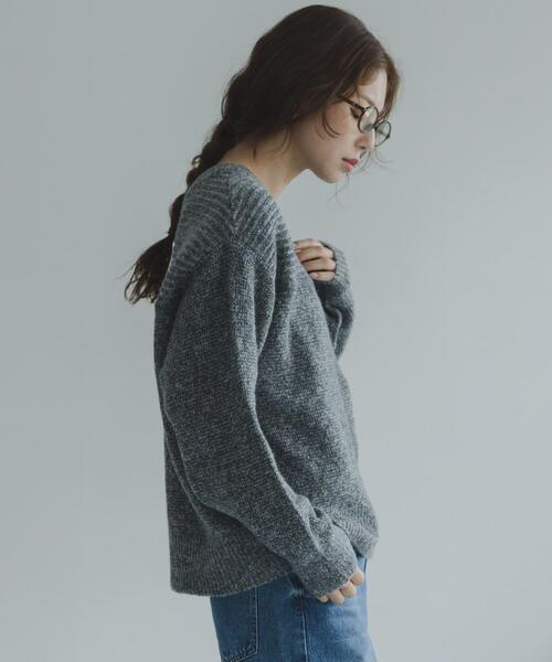 URBAN RESEARCH Sonny Label(アーバンリサーチサニーレーベル)の「Wフェイス2wayニットプルオーバー(ニット/セーター・レディース・オフホワイト/グレー/ブルー・FREE)」の6枚目の写真