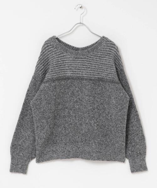 URBAN RESEARCH Sonny Label(アーバンリサーチサニーレーベル)の「Wフェイス2wayニットプルオーバー(ニット/セーター・レディース・オフホワイト/グレー/ブルー・FREE)」の11枚目の写真