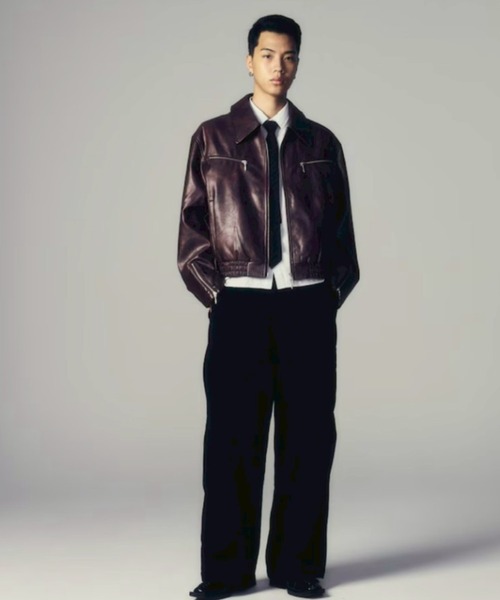 CS（シーエス）の「【CS】cotton wide twill pants / 【シーエス】コットンワイドツイルパンツ（その他パンツ・メンズ・ブラック・01/00）」の5枚目の写真