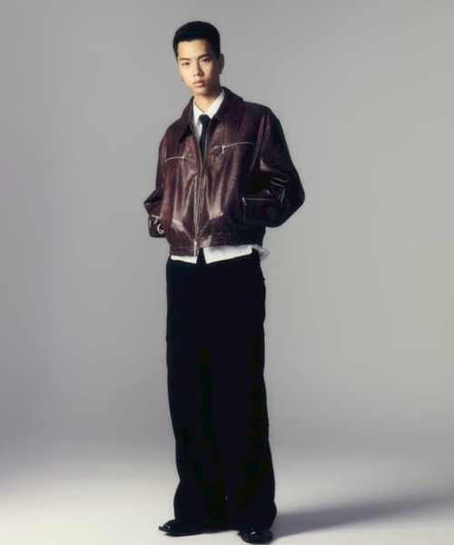 CS（シーエス）の「【CS】cotton wide twill pants / 【シーエス】コットンワイドツイルパンツ（その他パンツ・メンズ・ブラック・01/00）」の6枚目の写真