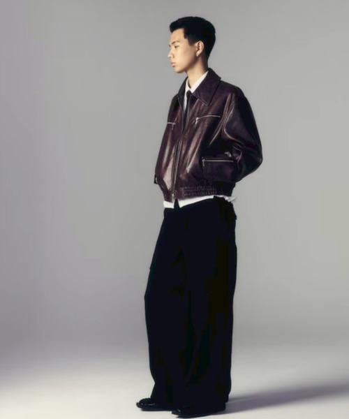 CS（シーエス）の「【CS】cotton wide twill pants / 【シーエス】コットンワイドツイルパンツ（その他パンツ・メンズ・ブラック・01/00）」の7枚目の写真