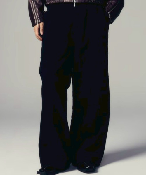 CS（シーエス）の「【CS】cotton wide twill pants / 【シーエス】コットンワイドツイルパンツ（その他パンツ・メンズ・ブラック・01/00）」の9枚目の写真
