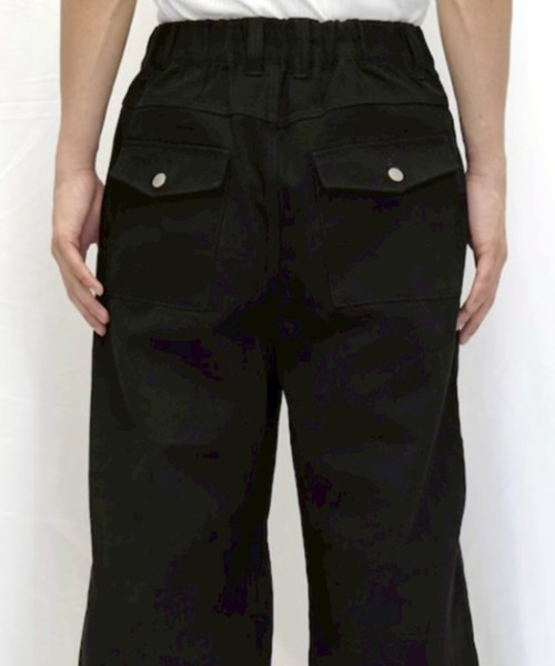 CS（シーエス）の「【CS】cotton wide twill pants / 【シーエス】コットンワイドツイルパンツ（その他パンツ・メンズ・ブラック・01/00）」の14枚目の写真