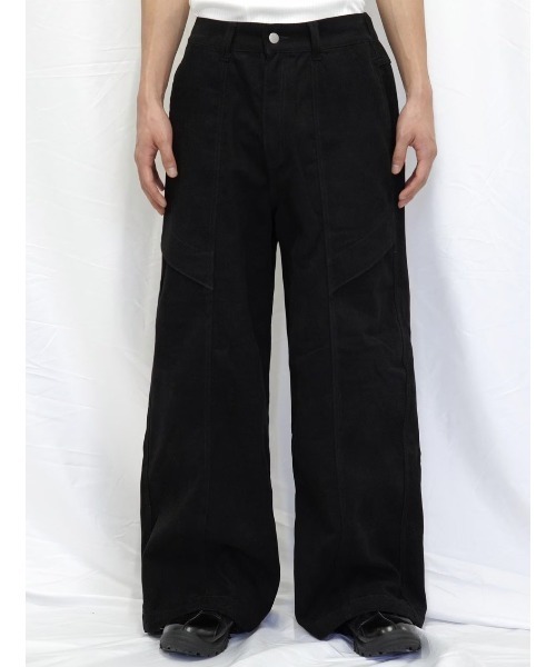 CS（シーエス）の「【CS】cotton wide twill pants / 【シーエス】コットンワイドツイルパンツ（その他パンツ・メンズ・ブラック・01/00）」の17枚目の写真