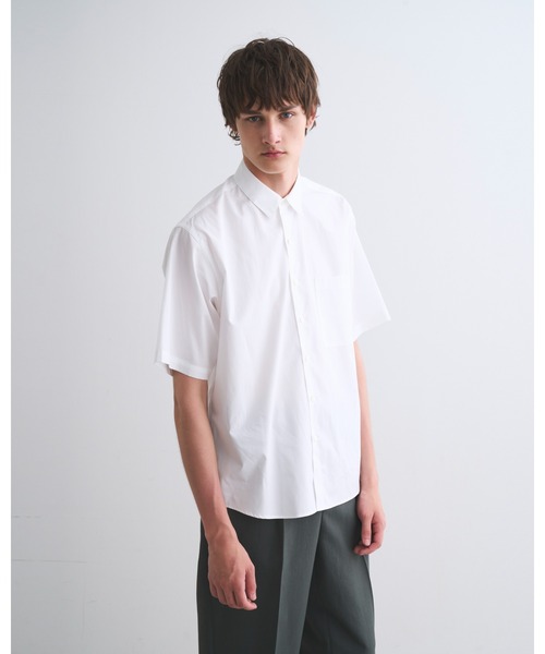 Traditional Weatherwear(トラディショナルウェザーウェア)の「KESWICK S/S(シャツ/ブラウス・メンズ・サックスブルー/ホワイト・L/M/S)」の3枚目の写真