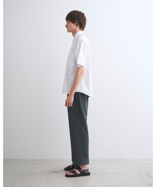 Traditional Weatherwear(トラディショナルウェザーウェア)の「KESWICK S/S(シャツ/ブラウス・メンズ・サックスブルー/ホワイト・L/M/S)」の5枚目の写真