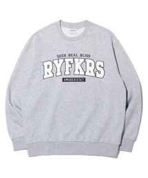 RAYFIKERS（レイフィカース）の「ブリスロゴパッチスウェットMQ6TU137_MELANGE GREY（スウェット）」