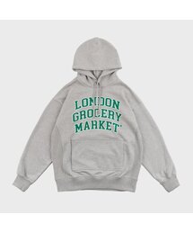 College Logo Heavyweight Hoodie (Grey)