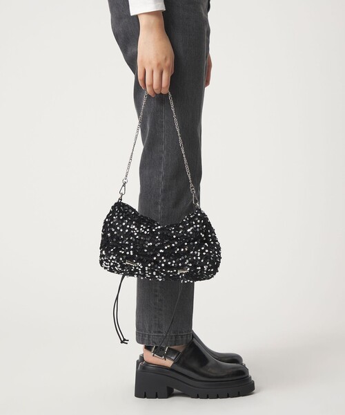 SY UNITED ARROWS(シーユナイテッドアローズ)の「<SY> ギャザーハンド(ショルダーバッグ・レディース・シルバー/ゴールド/その他1・FREE)」の5枚目の写真