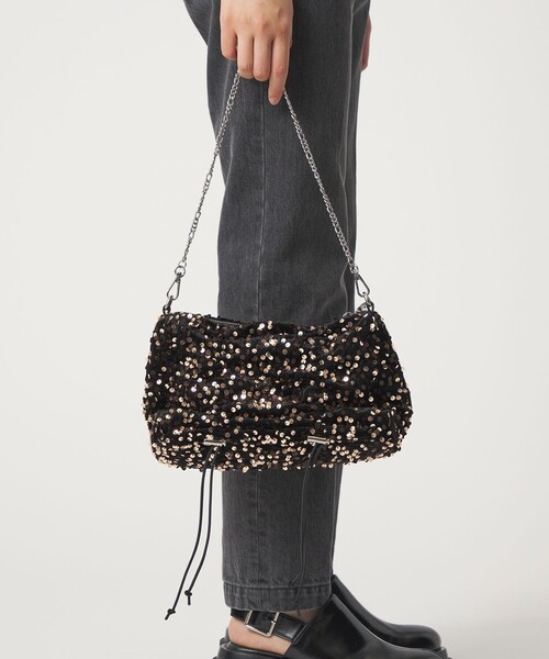 SY UNITED ARROWS(シーユナイテッドアローズ)の「<SY> ギャザーハンド(ショルダーバッグ・レディース・シルバー/ゴールド/その他1・FREE)」の6枚目の写真