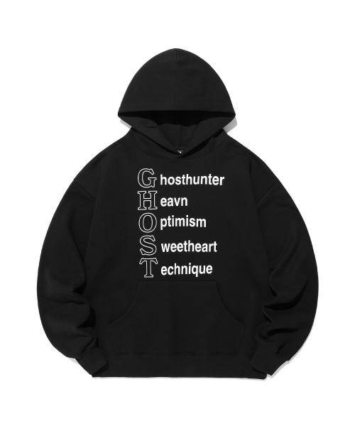 LINE POEM HOODIE_BLACK(NG2EFUM421A)