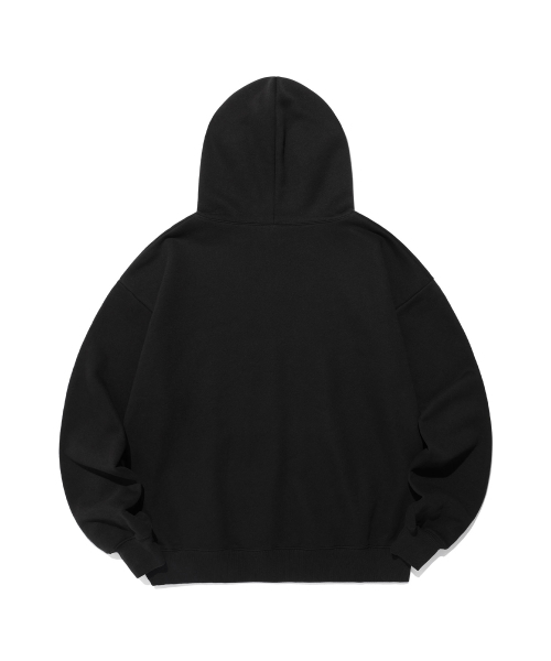 NICE GHOST CLUB(ナイスゴーストクラブ)の「LINE POEM HOODIE_BLACK(NG2EFUM421A)(パーカー・レディース・ブラック・S/M/L)」の2枚目の写真