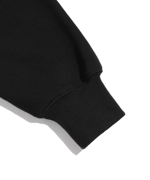 NICE GHOST CLUB(ナイスゴーストクラブ)の「LINE POEM HOODIE_BLACK(NG2EFUM421A)(パーカー・レディース・ブラック・S/M/L)」の5枚目の写真