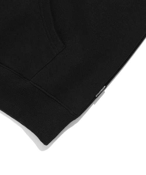 NICE GHOST CLUB(ナイスゴーストクラブ)の「LINE POEM HOODIE_BLACK(NG2EFUM421A)(パーカー・レディース・ブラック・S/M/L)」の6枚目の写真