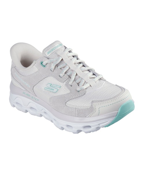 SKECHERS(スケッチャーズ)の「スケッチャーズ スリップインズ:グライドステップ ソール - パラダイス バレー(スニーカー・レディース・ブラック×ブラック/ベージュ/ピンク・23cm/23.5cm/24cm/24.5cm/25cm)」の1枚目の写真