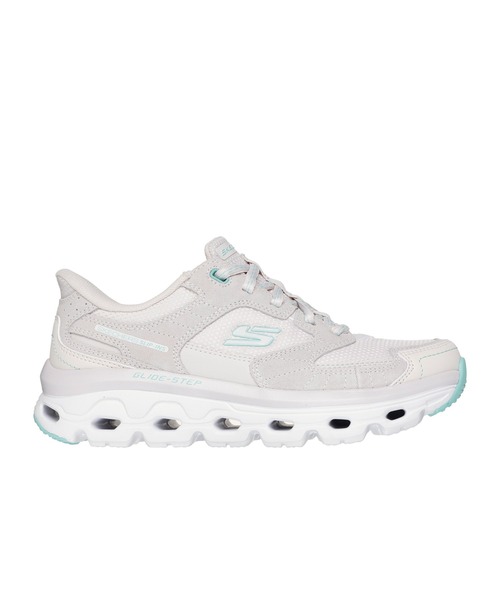 SKECHERS(スケッチャーズ)の「スケッチャーズ スリップインズ:グライドステップ ソール - パラダイス バレー(スニーカー・レディース・ブラック×ブラック/ベージュ/ピンク・23cm/23.5cm/24cm/24.5cm/25cm)」の10枚目の写真