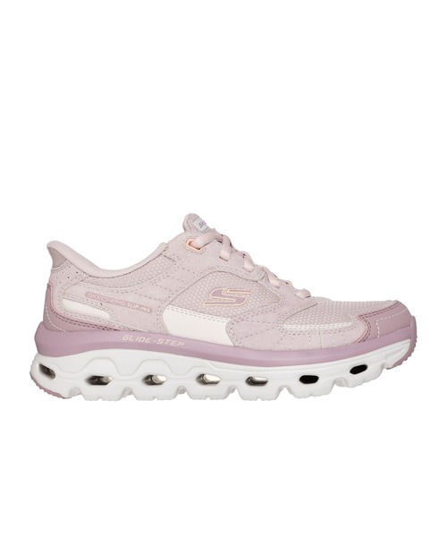 SKECHERS(スケッチャーズ)の「スケッチャーズ スリップインズ:グライドステップ ソール - パラダイス バレー(スニーカー・レディース・ブラック×ブラック/ベージュ/ピンク・23cm/23.5cm/24cm/24.5cm/25cm)」の14枚目の写真