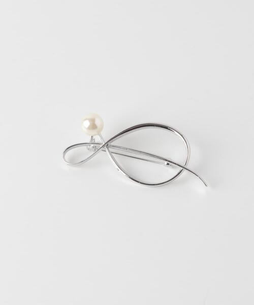 URBAN RESEARCH DOORS（アーバンリサーチドアーズ）の「パールブローチ（ブローチ/コサージュ・レディース・ゴールド/シルバー・ONE）」の6枚目の写真