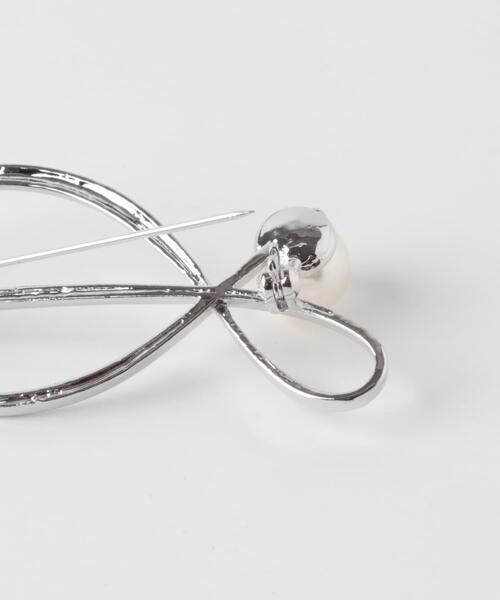 URBAN RESEARCH DOORS（アーバンリサーチドアーズ）の「パールブローチ（ブローチ/コサージュ・レディース・ゴールド/シルバー・ONE）」の8枚目の写真